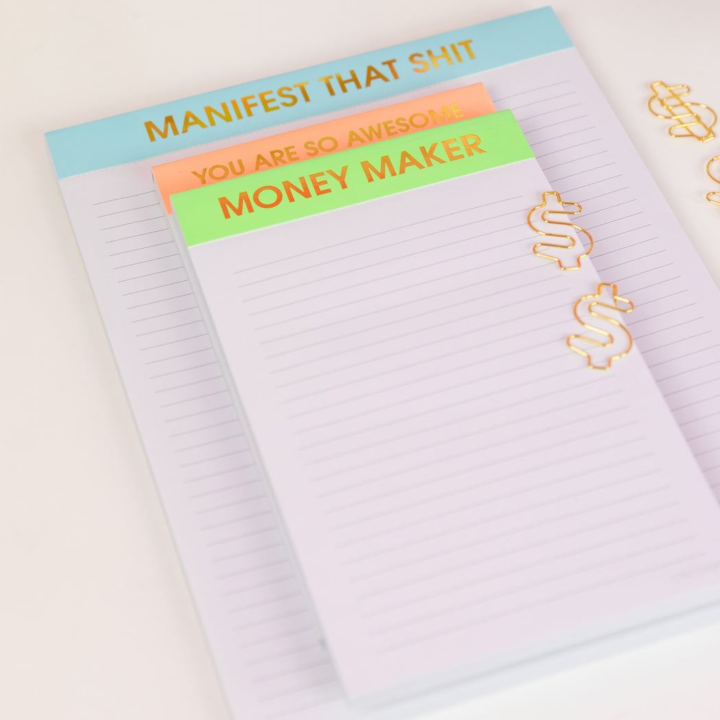 Money Maker - Lined Notepad