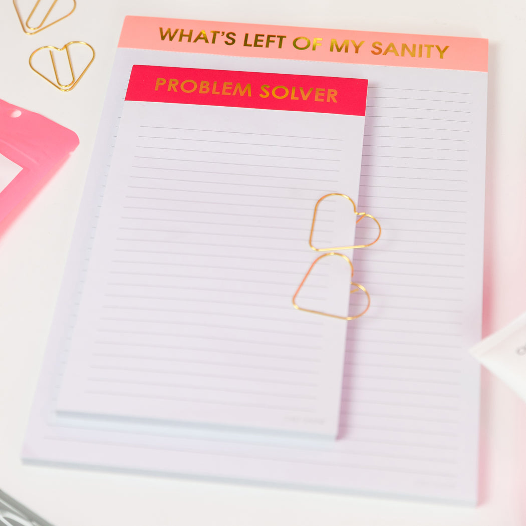 Problem Solver - Lined Notepad