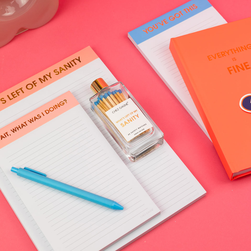 What's Left of my Sanity? - Large Memo Notepad