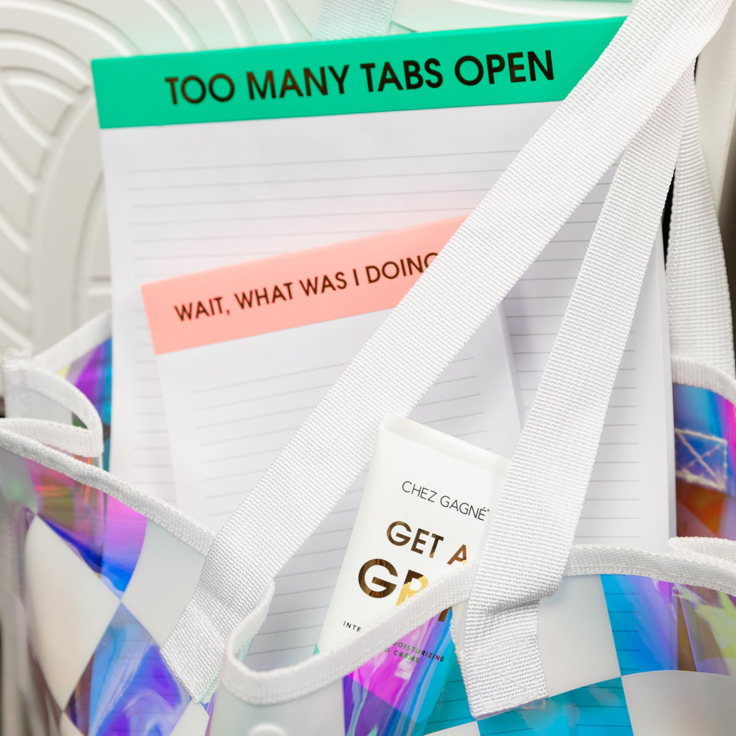 Too Many Tabs Open - Large Memo Notepad