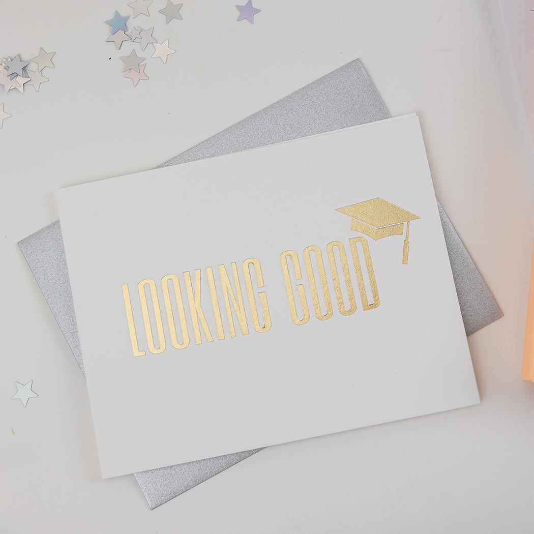 Looking Good Grad - Letterpress Card