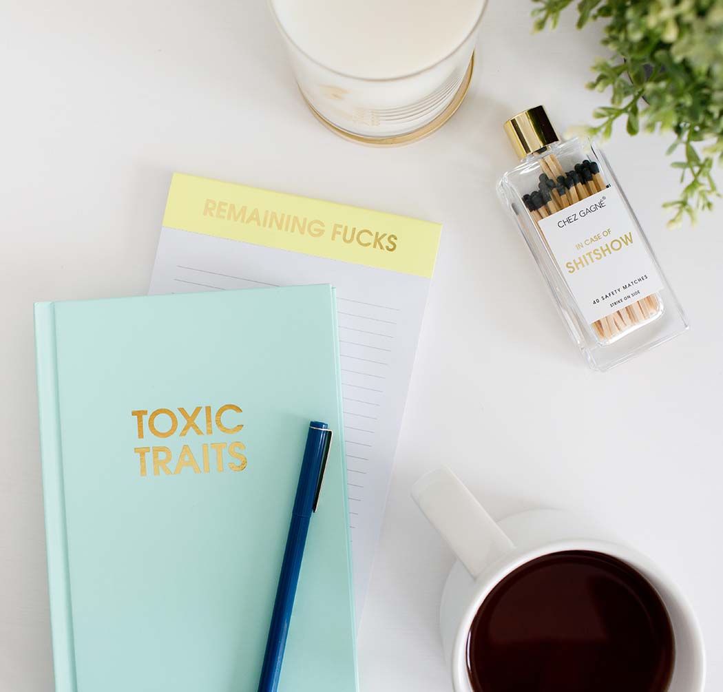 In Case of Shitshow - Glass Bottle Safety Matches