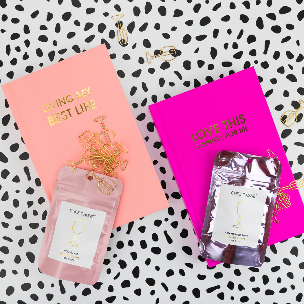 Paper Clip Pack - Wine Glass Pack of 25