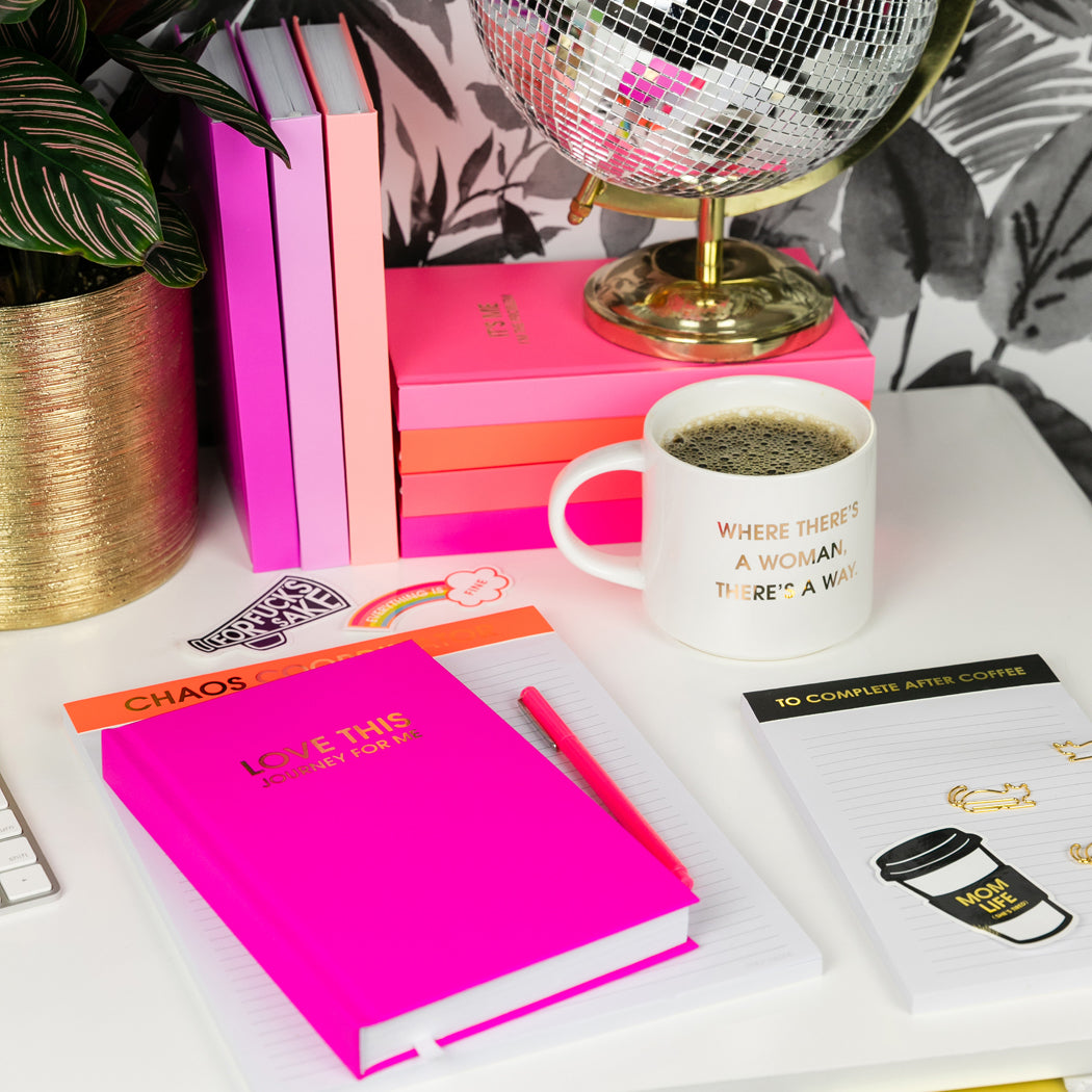 Love This Journey For Me - Fuschia Hardcover Journal