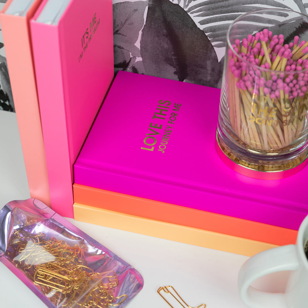 Love This Journey For Me - Fuschia Hardcover Journal