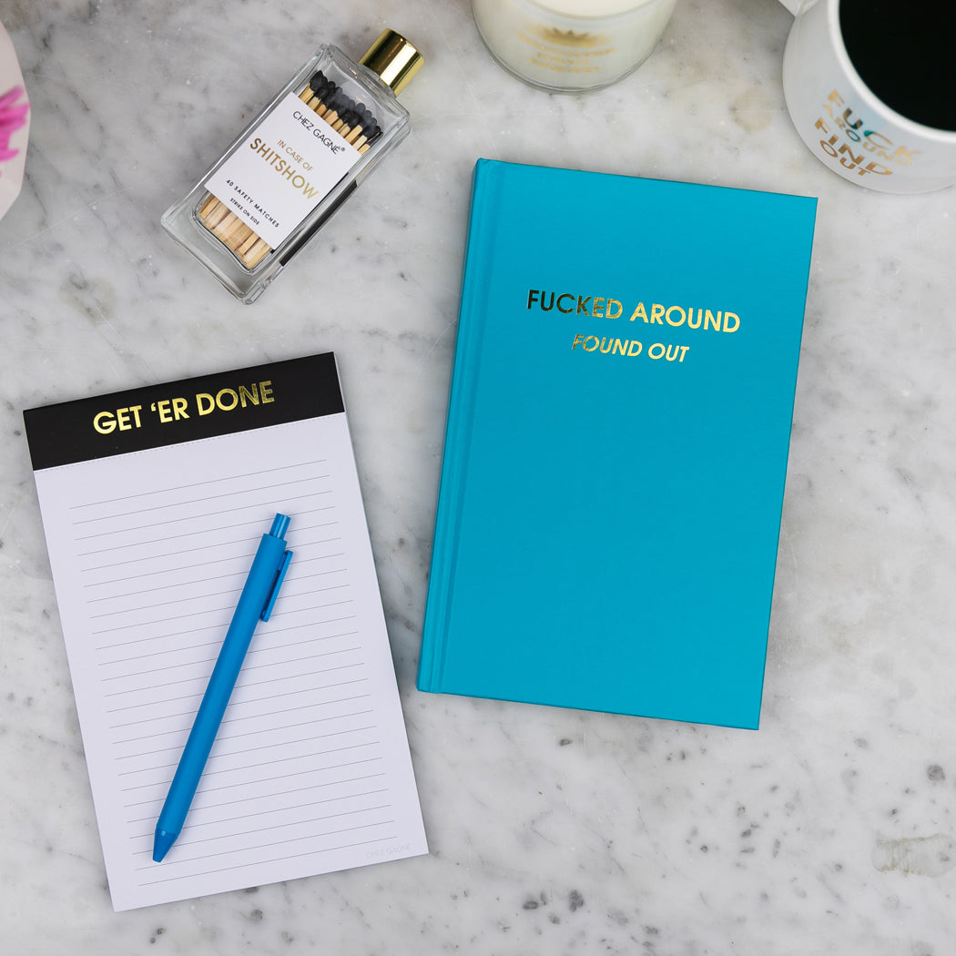 Get 'Er Done - Lined Notepad