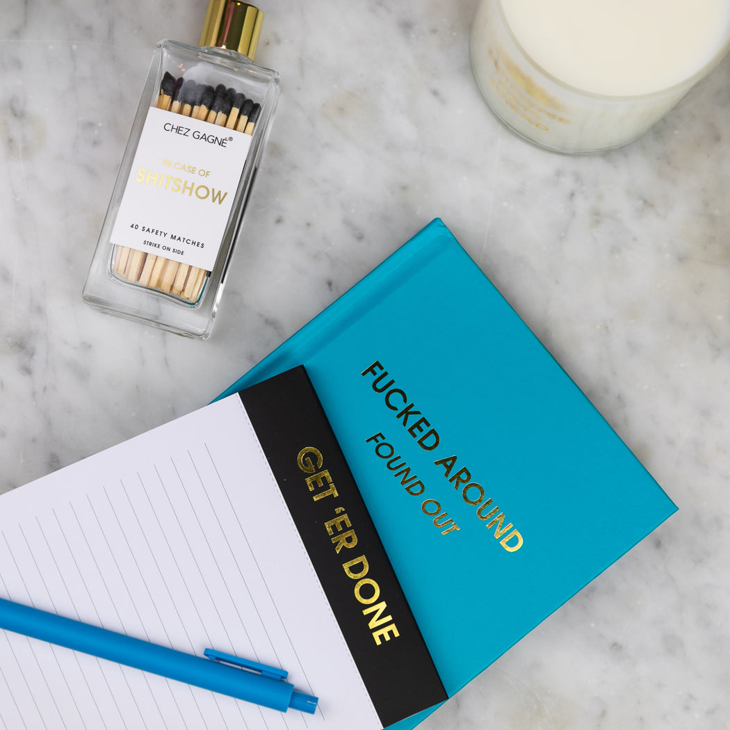 In Case of Shitshow - Glass Bottle Safety Matches