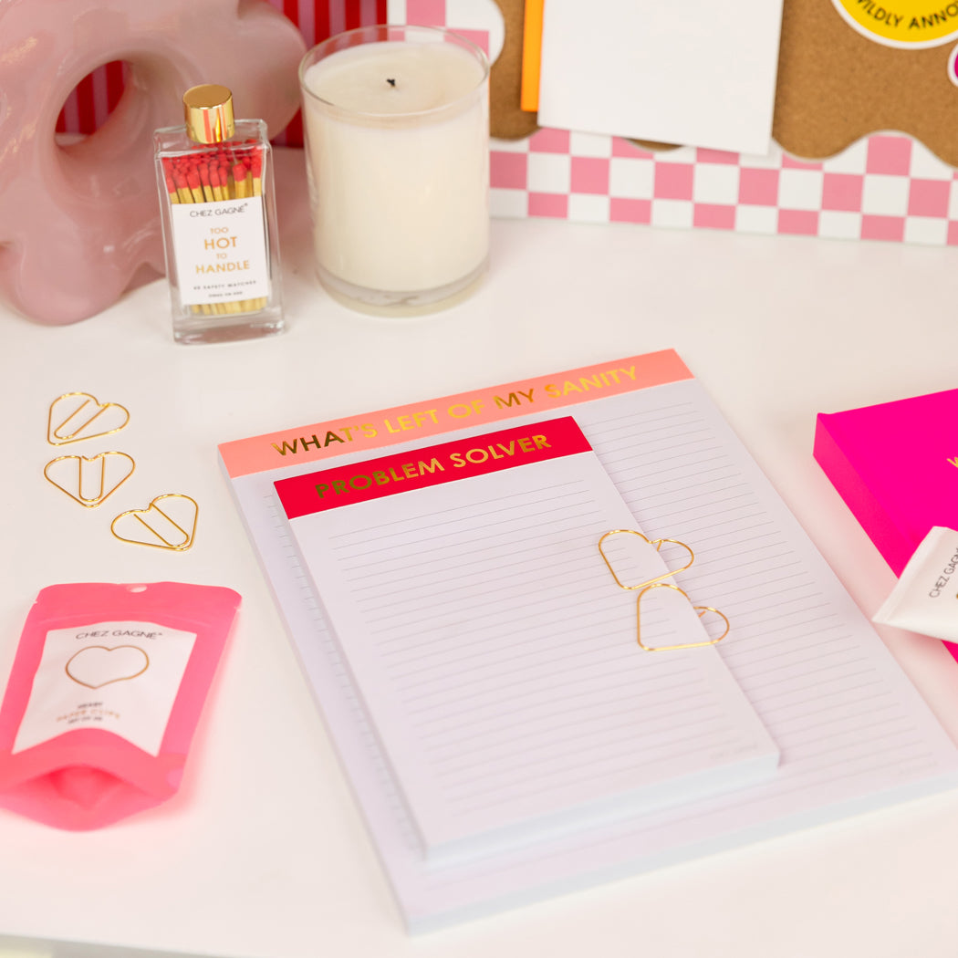 What's Left of my Sanity? - Large Memo Notepad