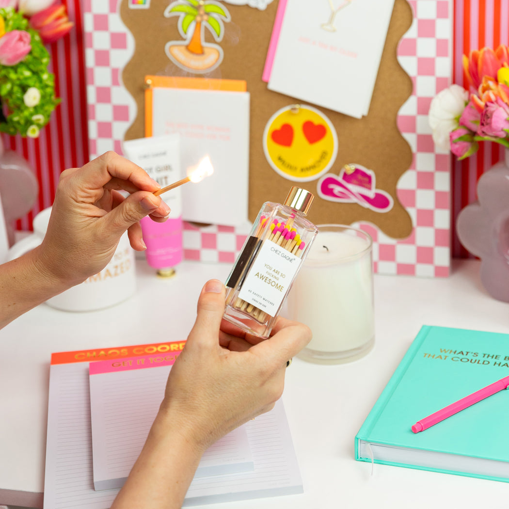 You're So Fucking Awesome - Glass Bottle Safety Matches