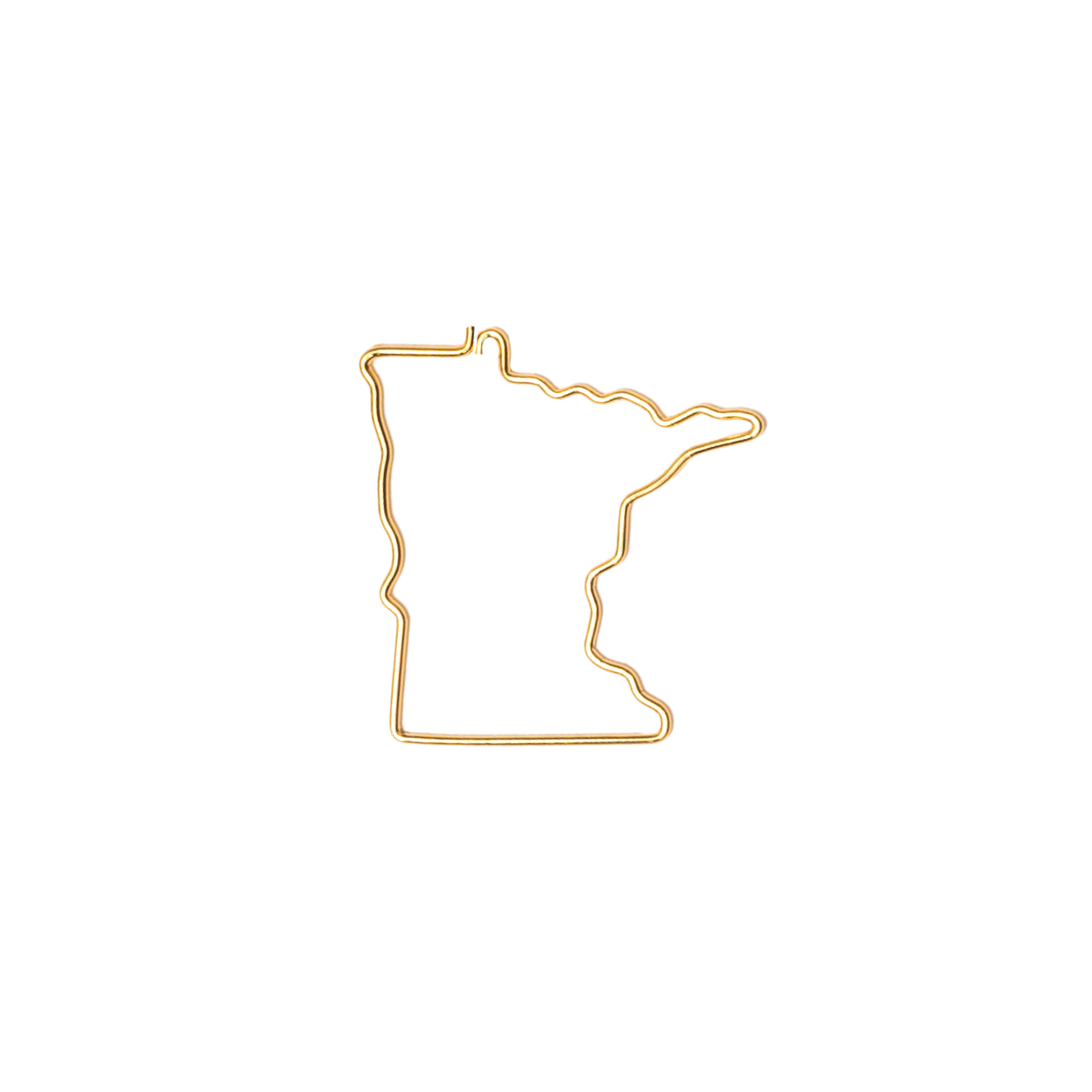 Minnesota State - 25 Gold Paperclips
