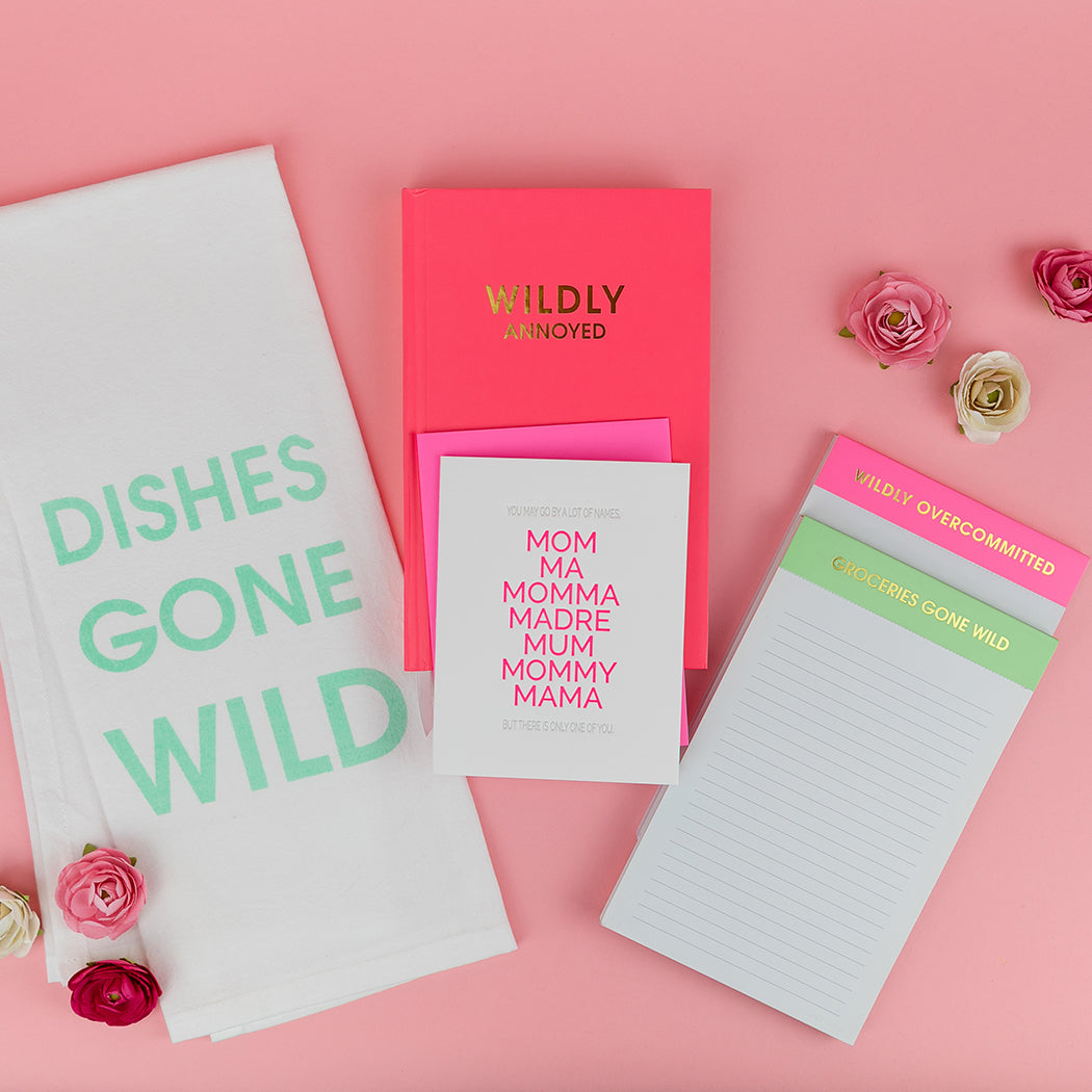 Groceries Gone Wild - Lined Notepad