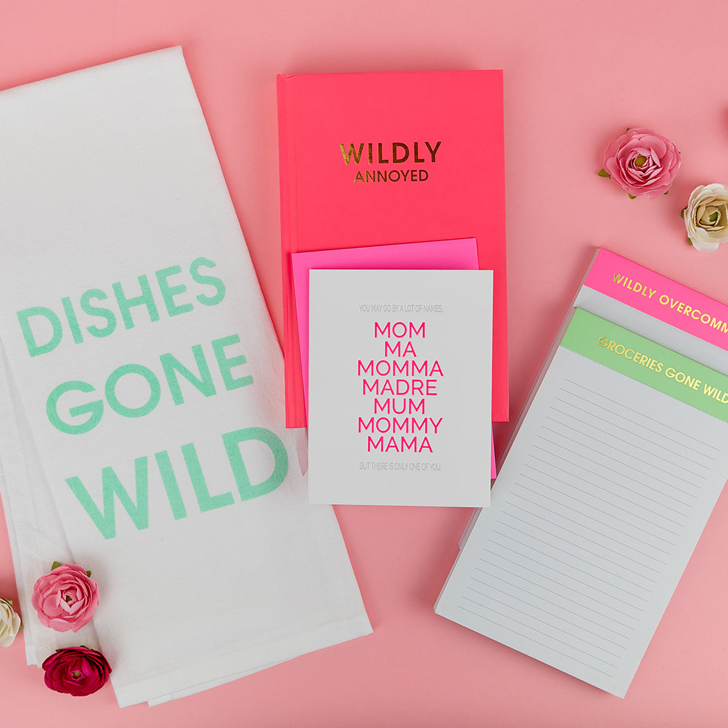 Wildly Annoyed - Hot Pink Hardcover Journal