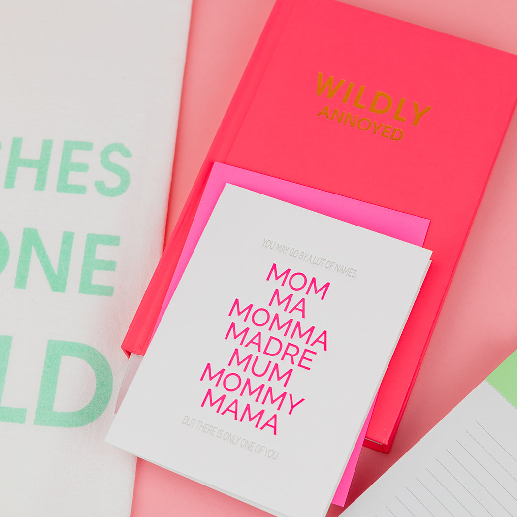 Wildly Annoyed - Hot Pink Hardcover Journal