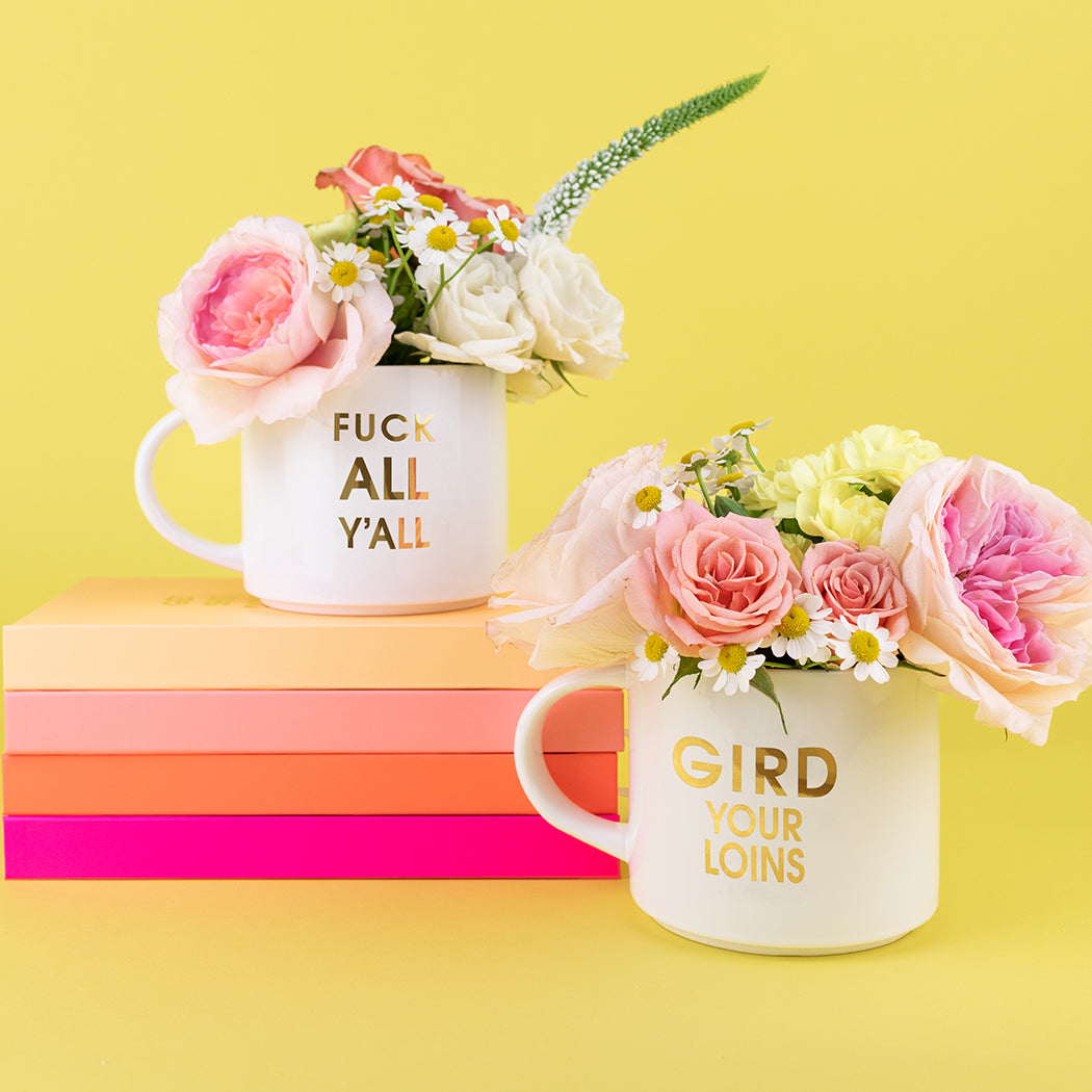 Gird Your Loins - Gold Foil Metallic Mug