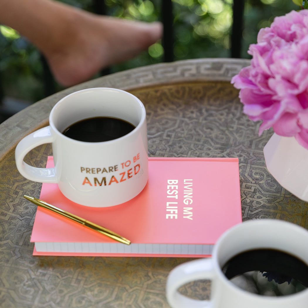 Prepare To Be Amazed - Gold Foil Oversized Mug