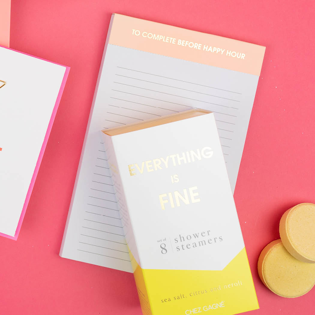 To Complete Before Happy Hour - Lined Notepad