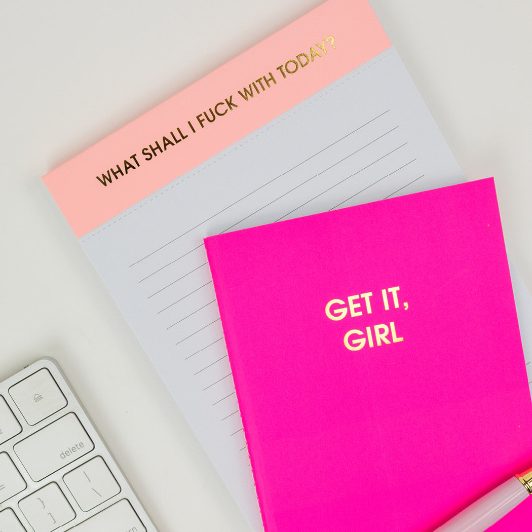 What Shall I Fuck With Today? - Lined Notepad