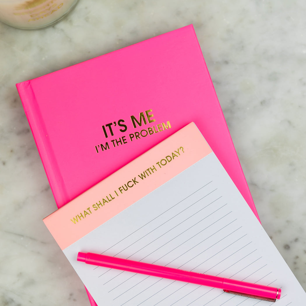It's Me. I'm The Problem - Cosmopolitan Pink Hardcover Journal