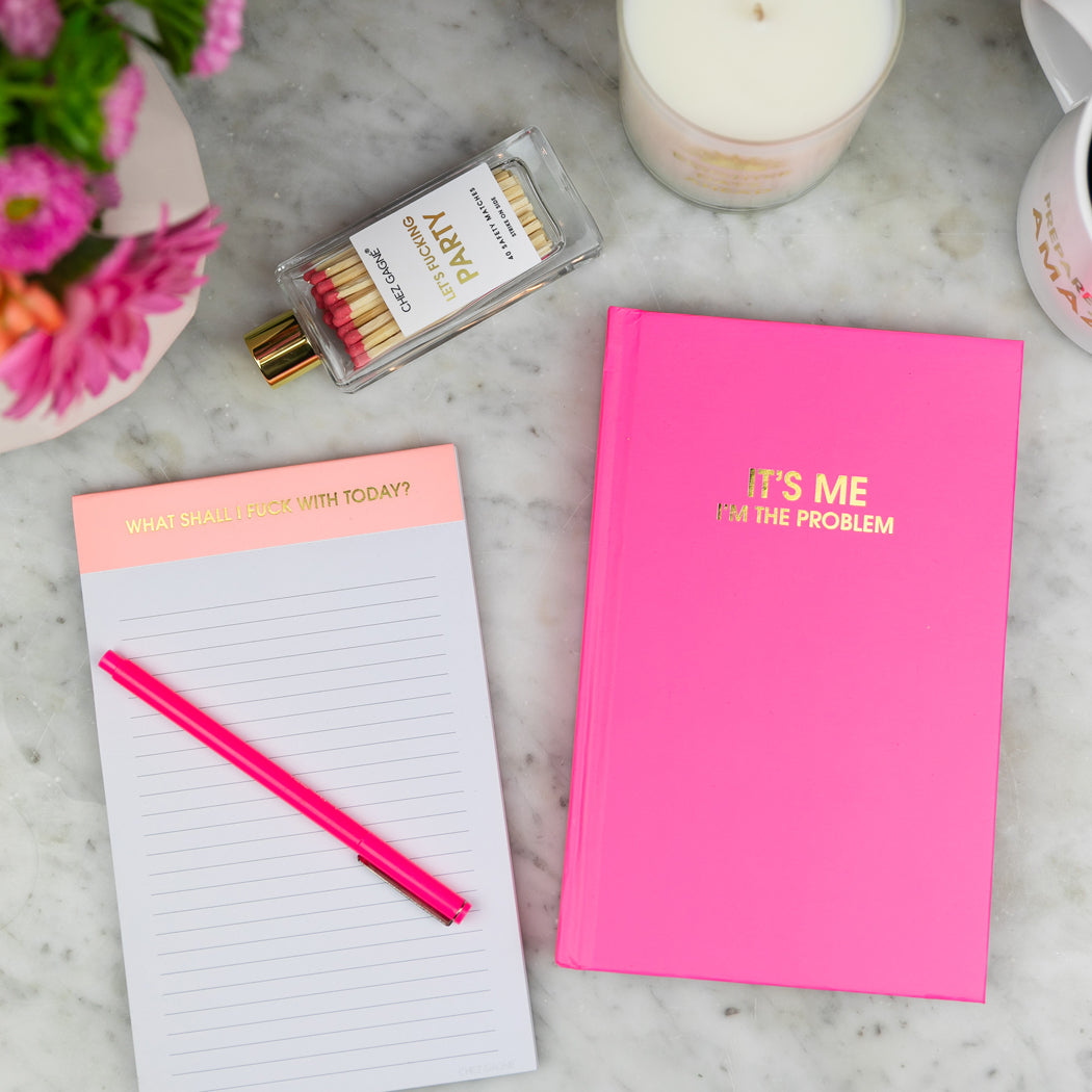 What Shall I Fuck With Today? - Lined Notepad