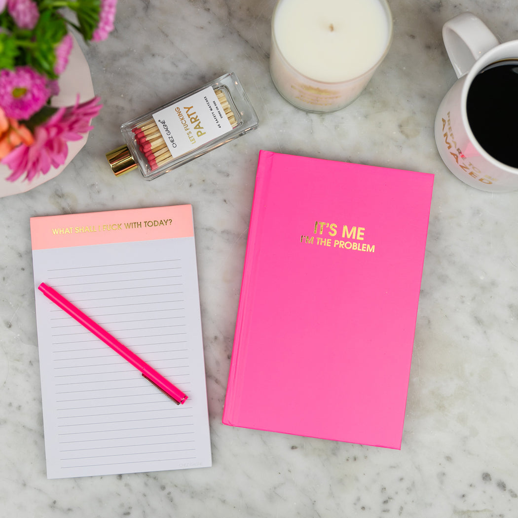 It's Me. I'm The Problem - Cosmopolitan Pink Hardcover Journal
