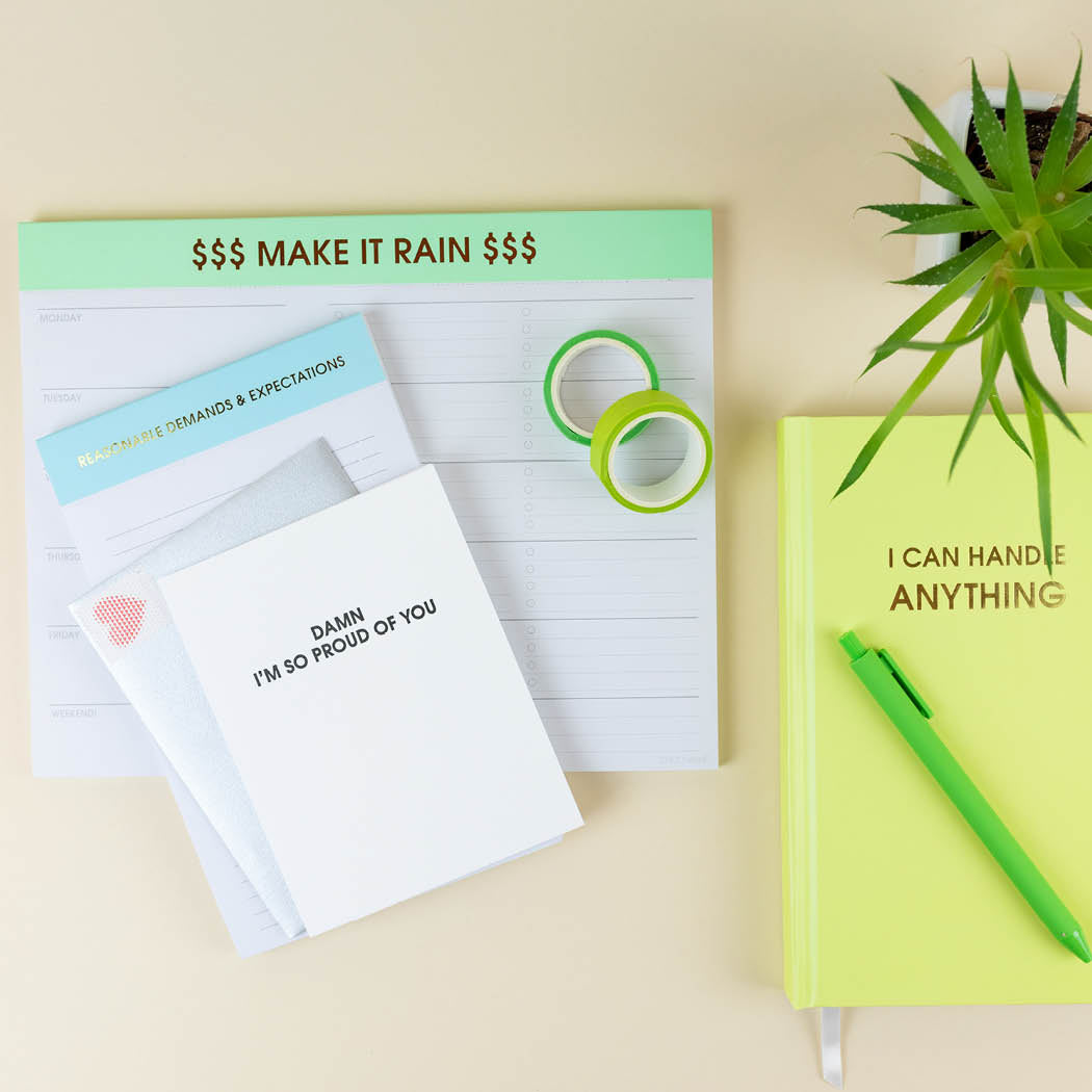 Reasonable Demands & Expectations - Lined Notepad