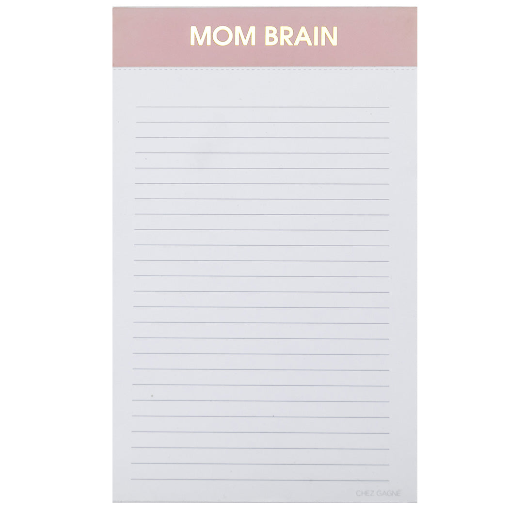Mom Brain  - Lined Notepad
