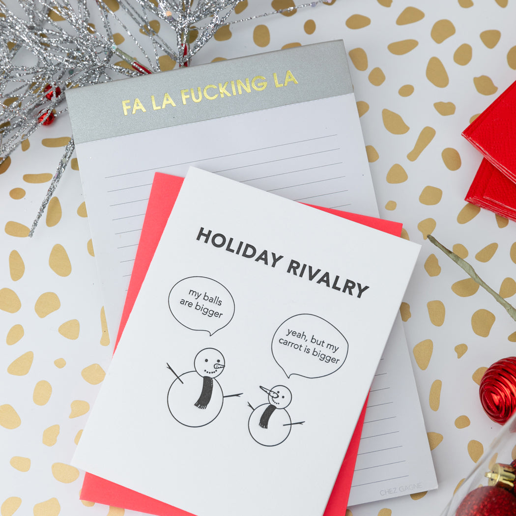 Fa La Fucking La - Lined Notepad