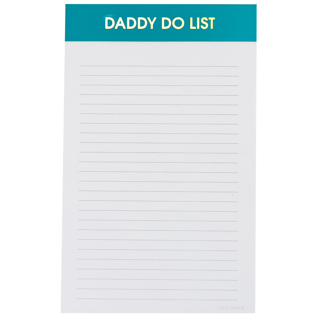 Daddy Do List - Lined Notepad