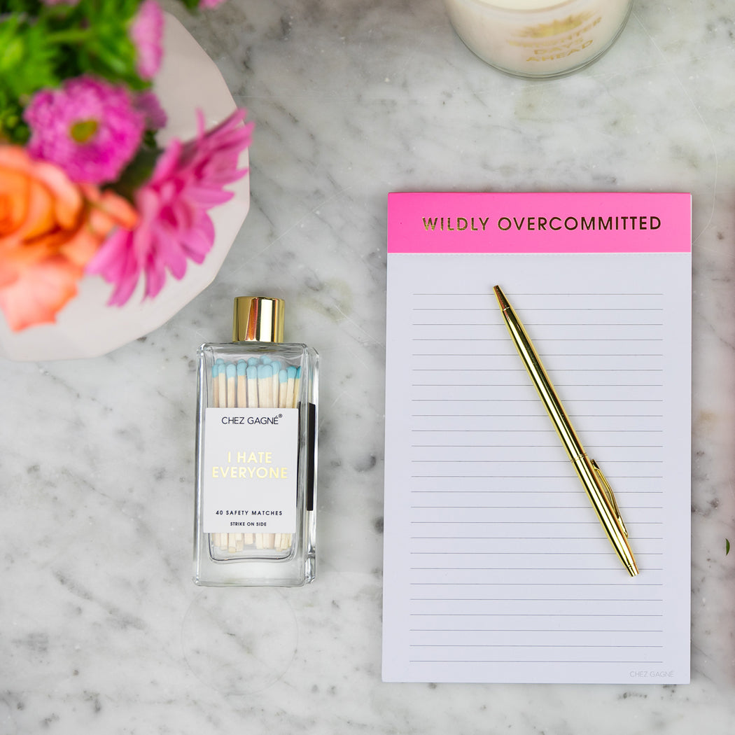 I Hate Everyone - Glass Bottle Safety Matches