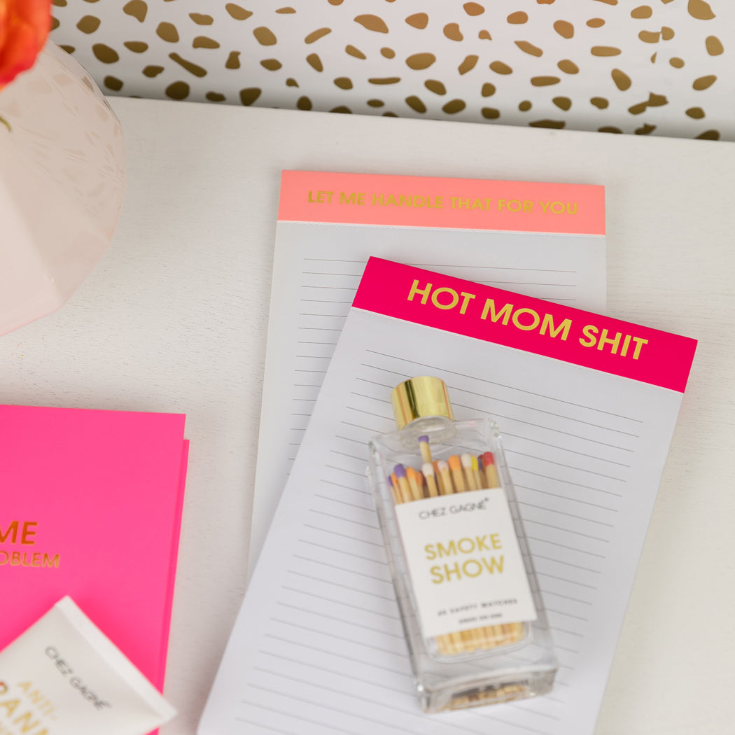 Hot Mom Shit - Lined Notepad