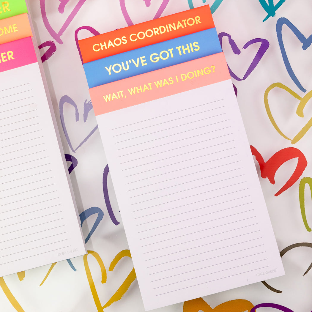 Wait What Was I Doing? - Lined Notepad