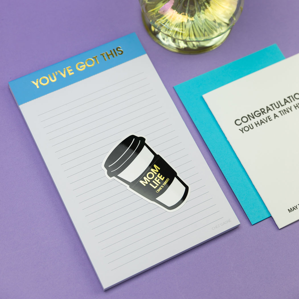 Congratulations You Have A Tiny Human - Letterpress Card