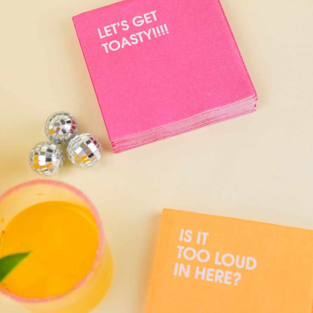 Is It Too Loud In Here? - Cocktail Napkins