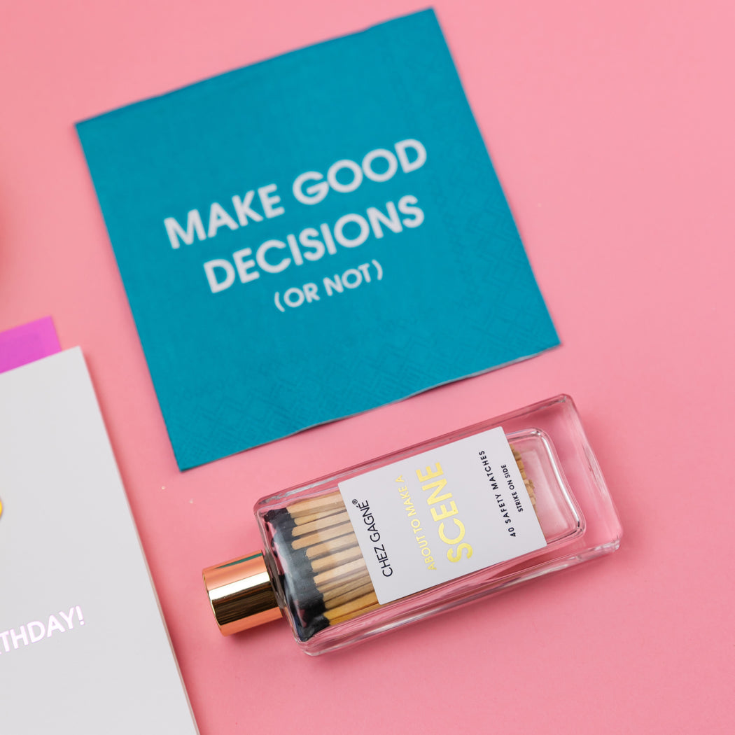 Make Good Decisions (or not) - Cocktail Napkins