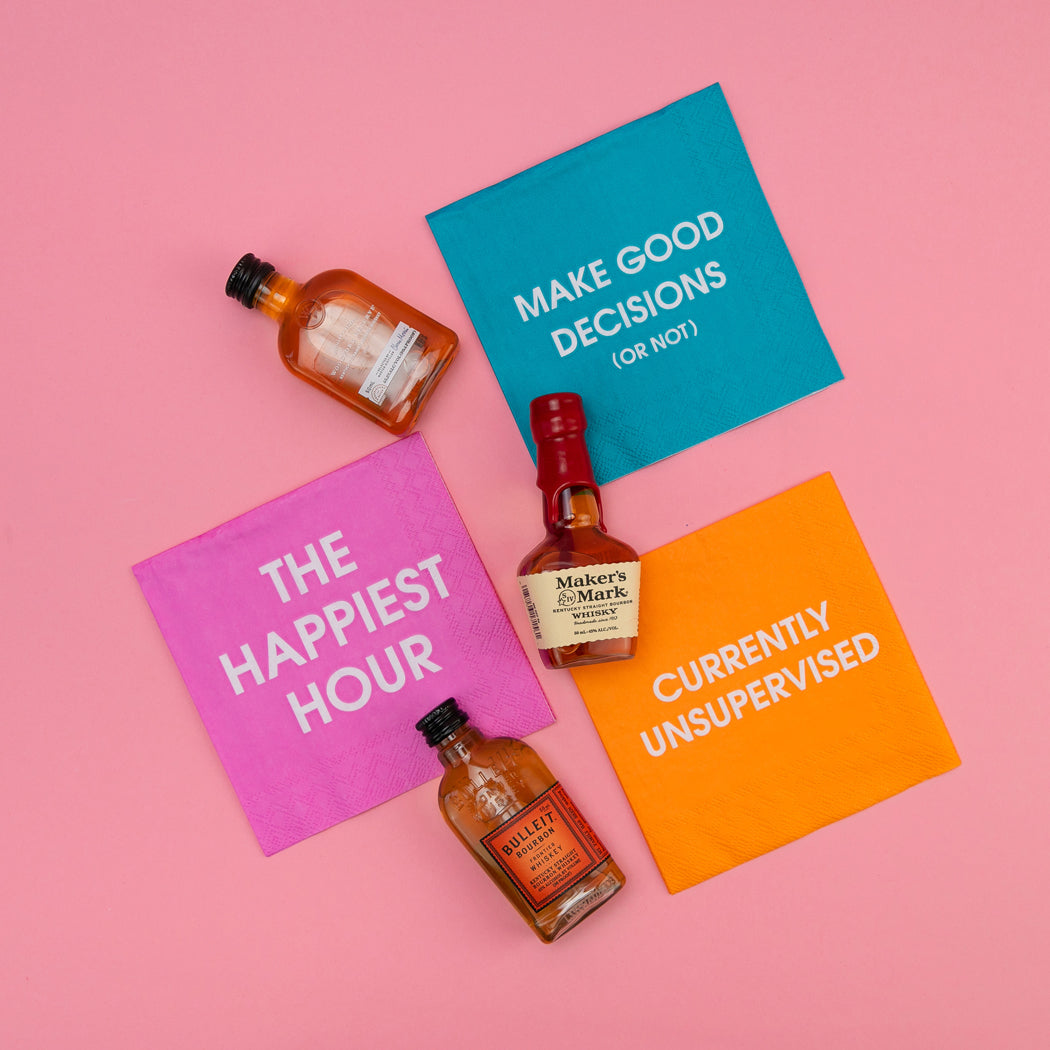 Make Good Decisions (or not) - Cocktail Napkins