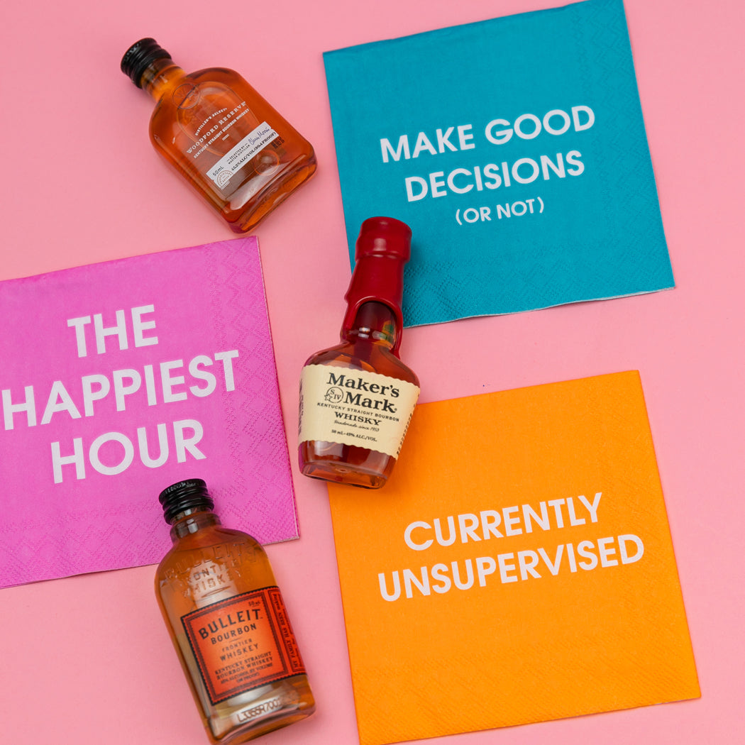 Currently Unsupervised - Cocktail Napkins