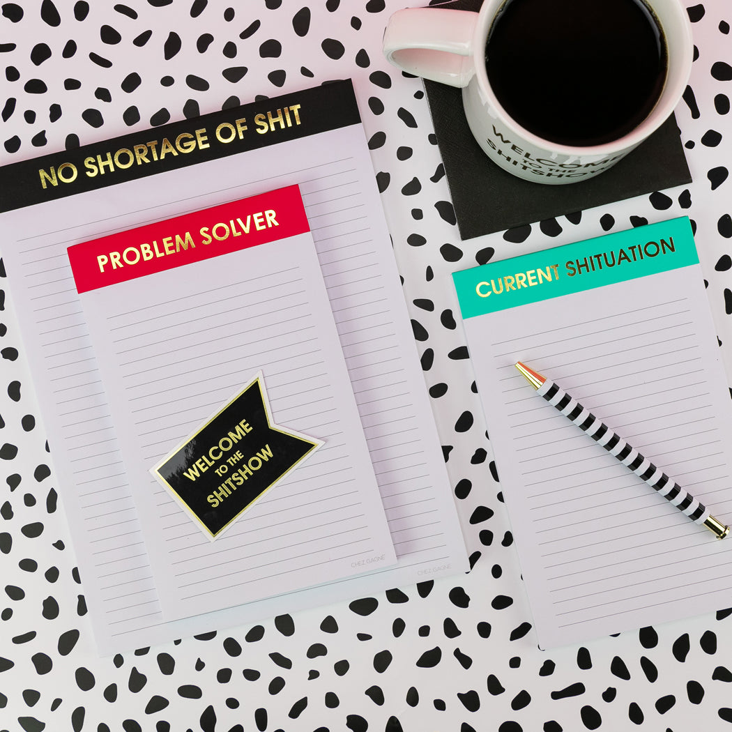 Current Shituation - Lined Notepad