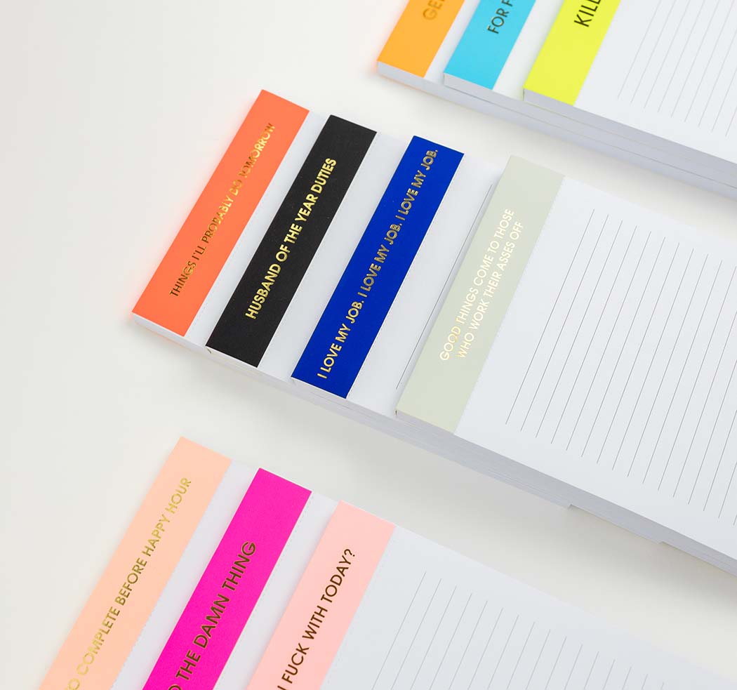 Husband of the Year - Lined Notepad