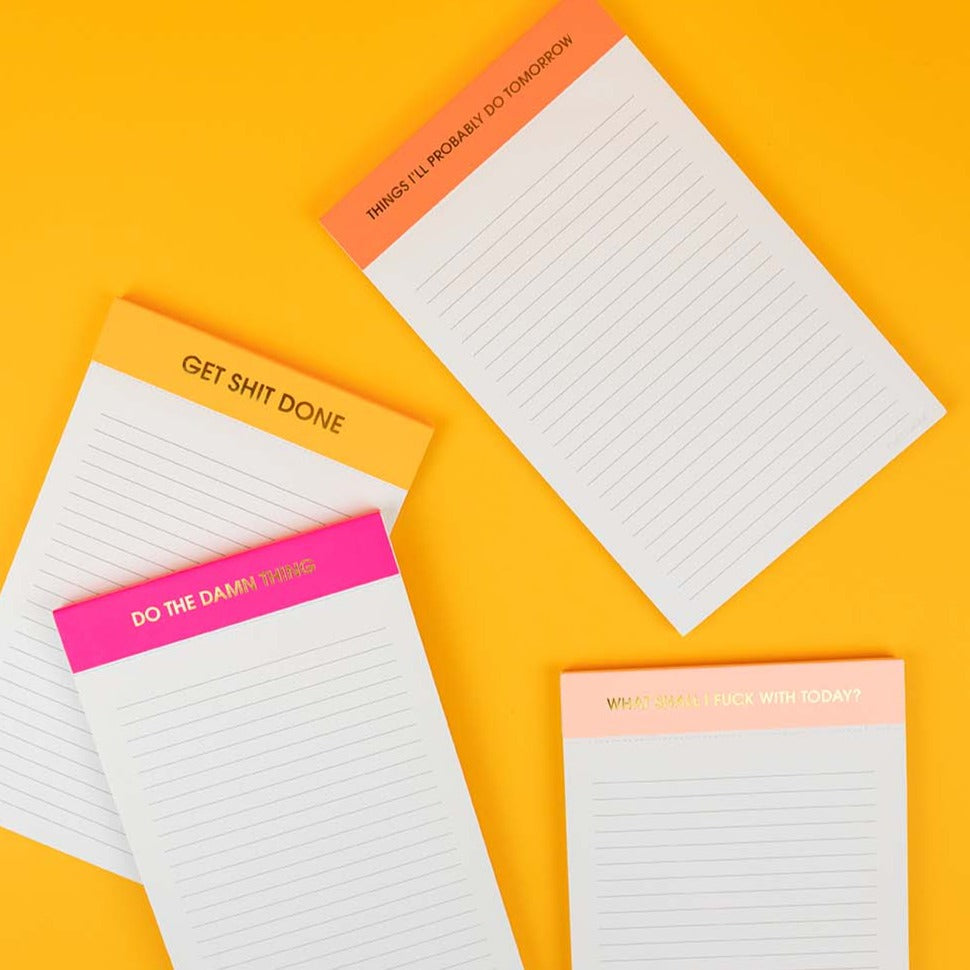 The Foursome - Pick Any 4 Notepads - Bundle of 4