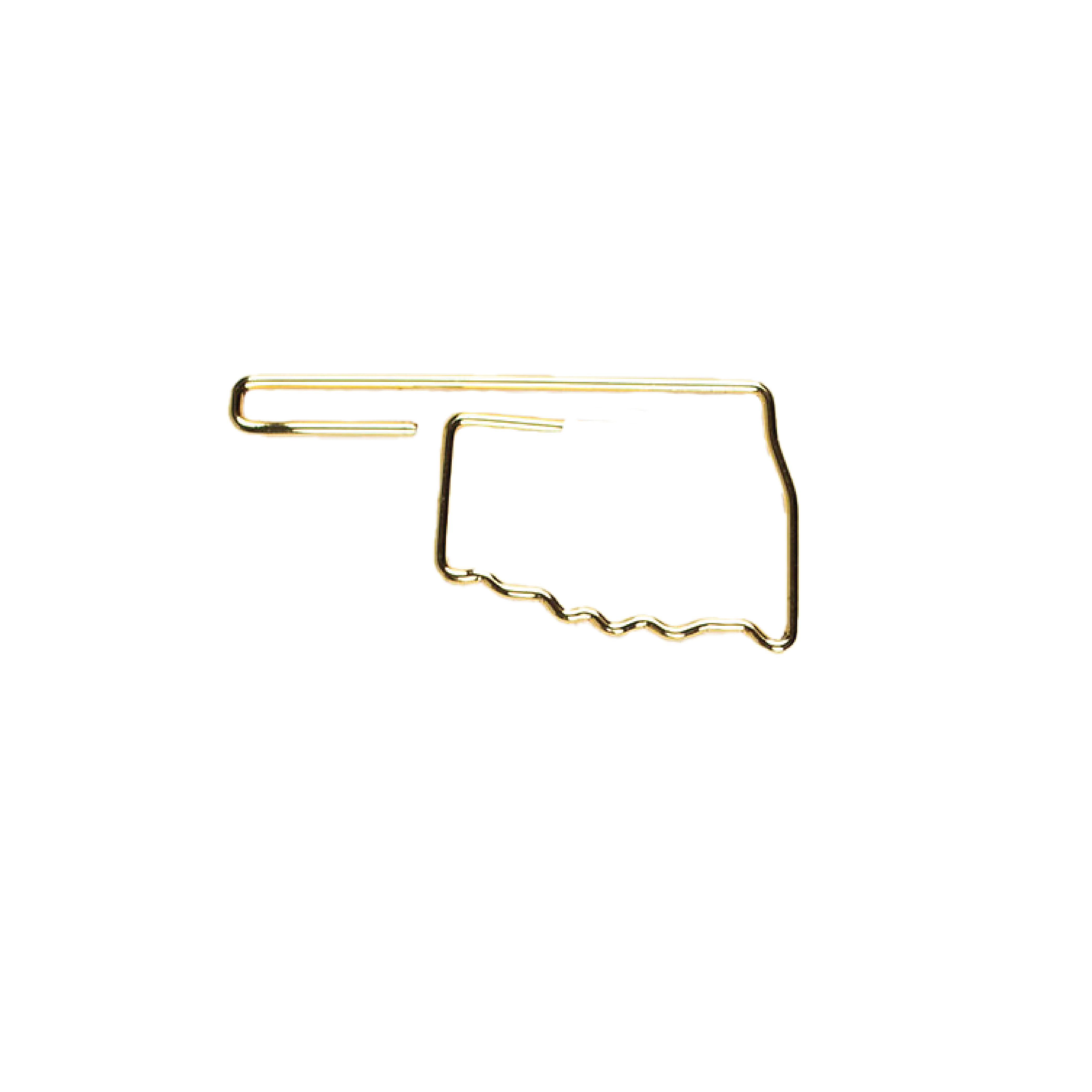 Oklahoma State - 25 Gold Paperclips