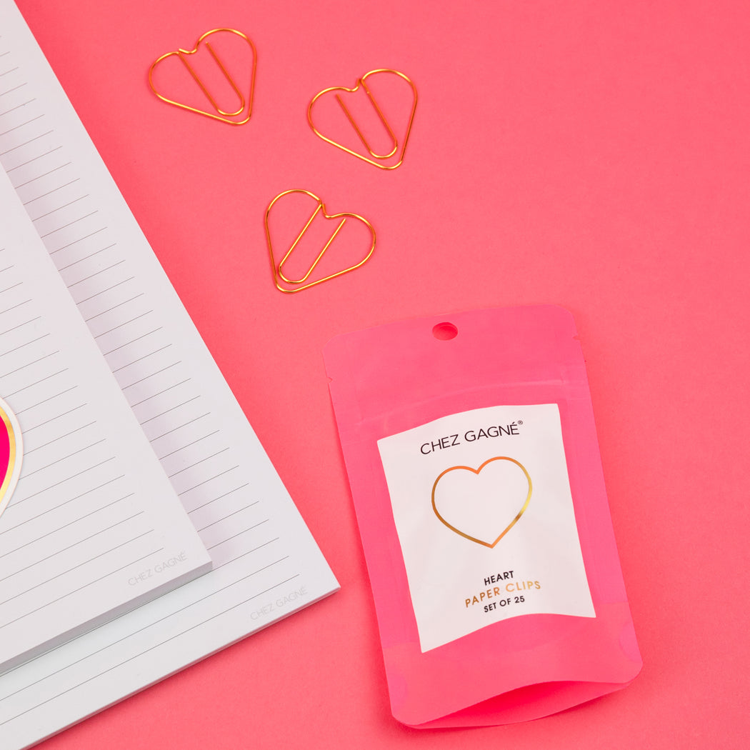 Paper Clip Pack - Heart Pack of 25