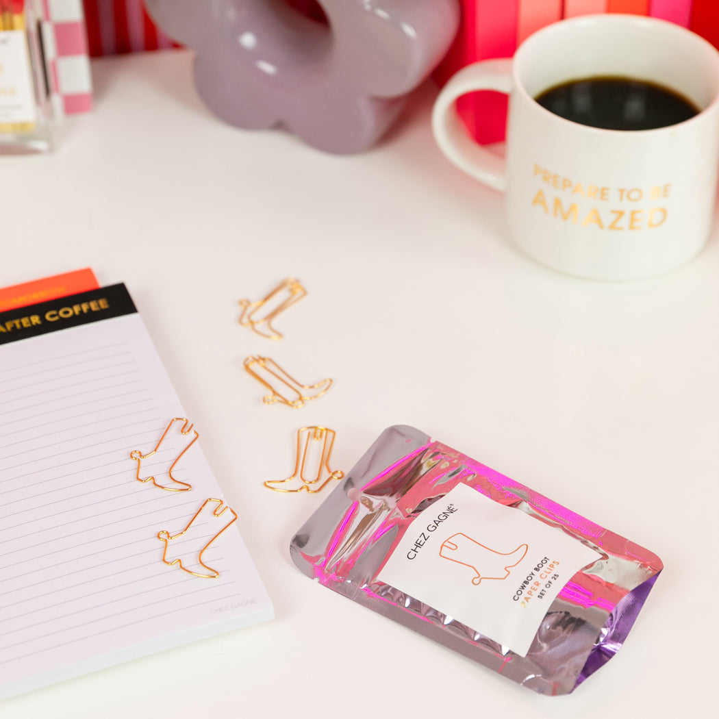 Paper Clip Pack - Cowboy Boot Pack of 25