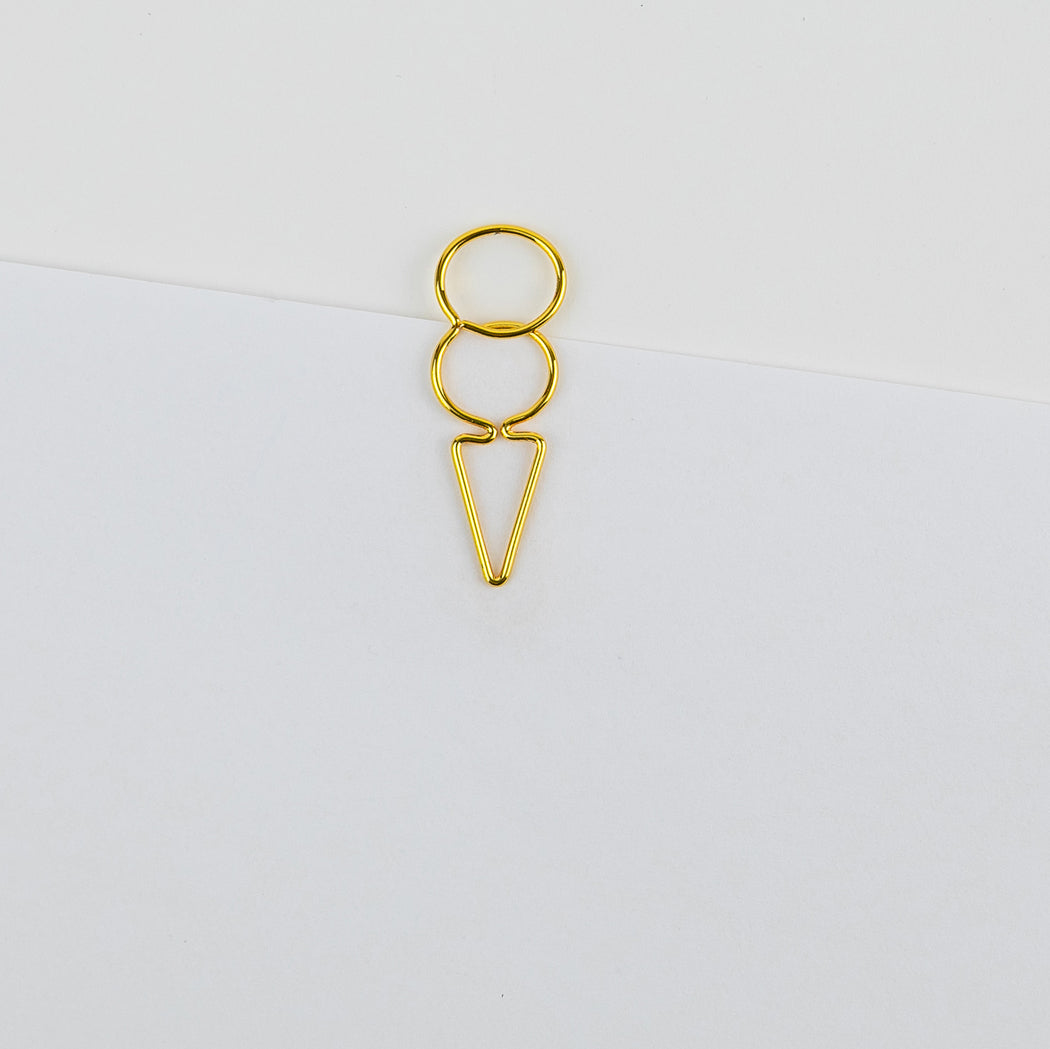 Paper Clip Pack - Ice Cream Cone Pack of 25