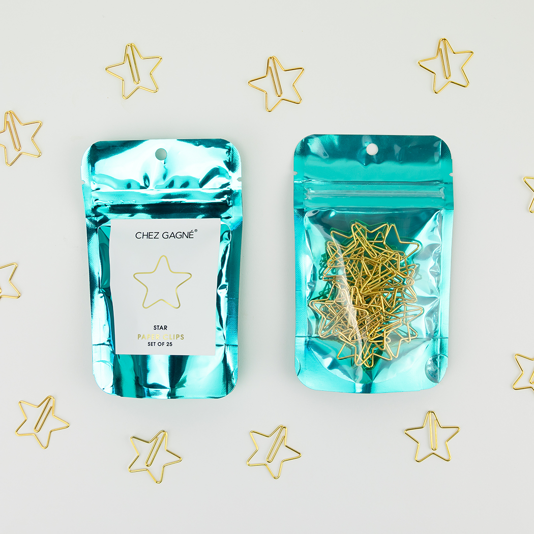 Paper Clip Pack - Star Pack of 25