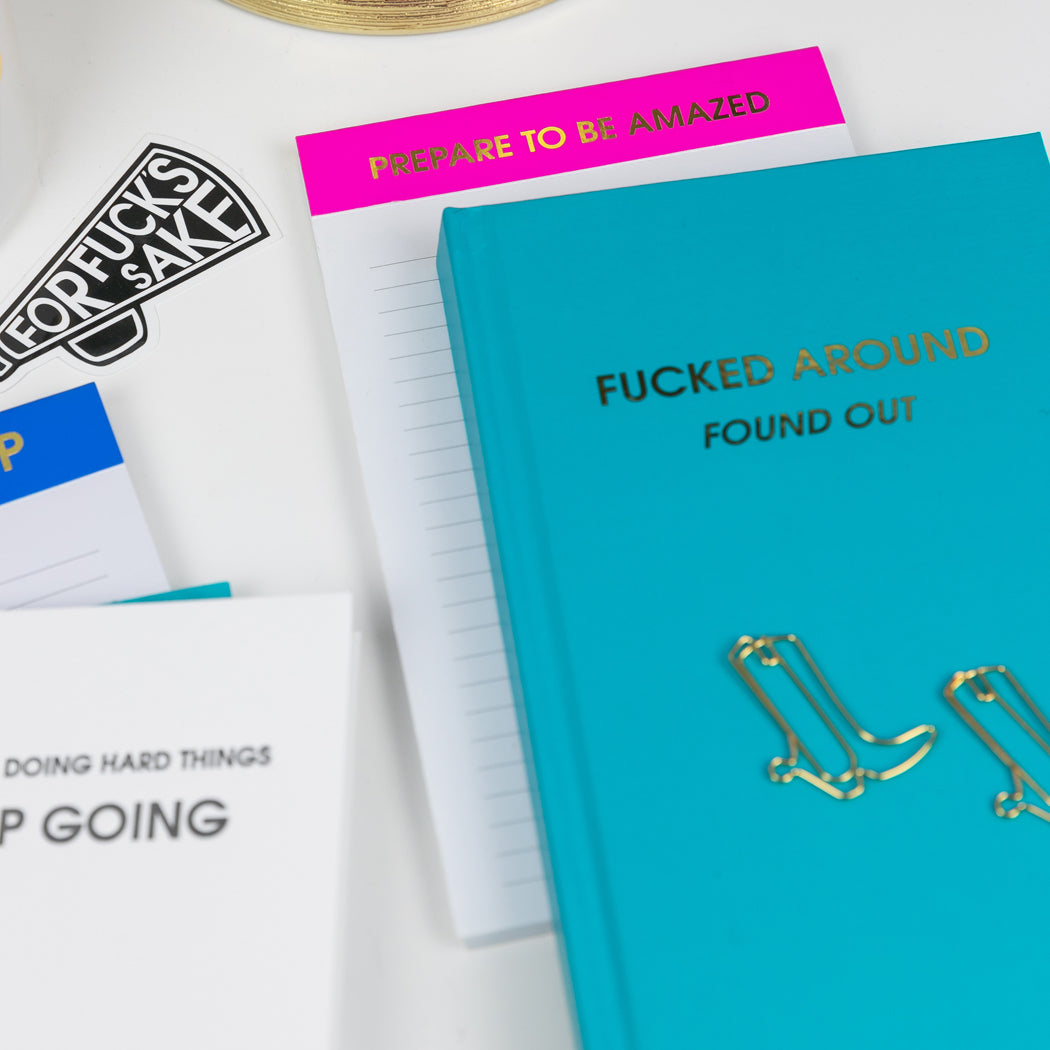 Prepare to Be Amazed - Lined Notepad