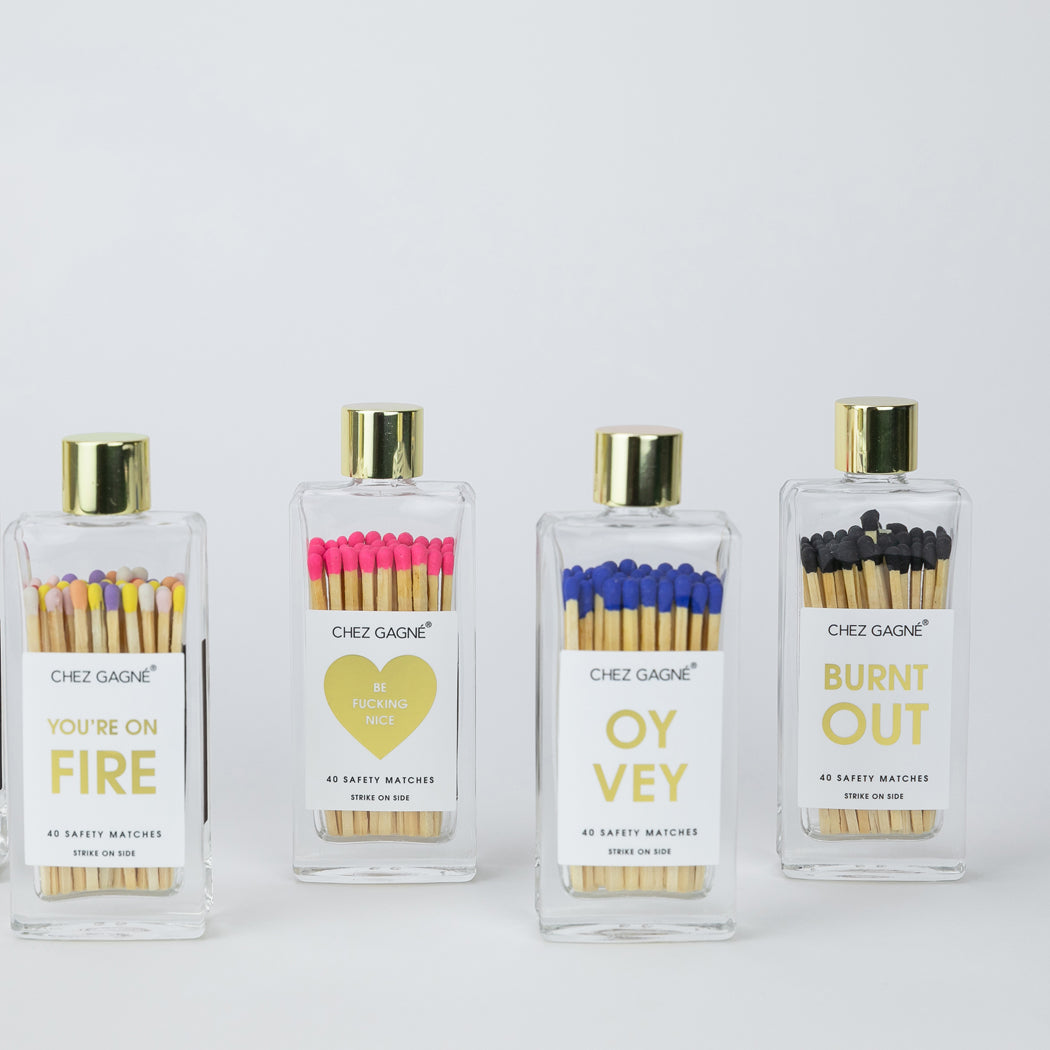 Problem Solver - Glass Bottle Safety Matches