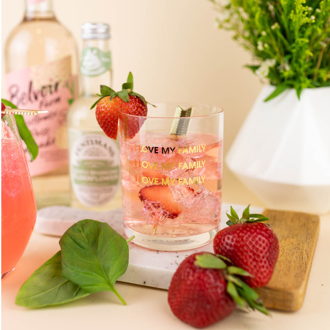 I Love My Family I Love My Family - Rocks Glass