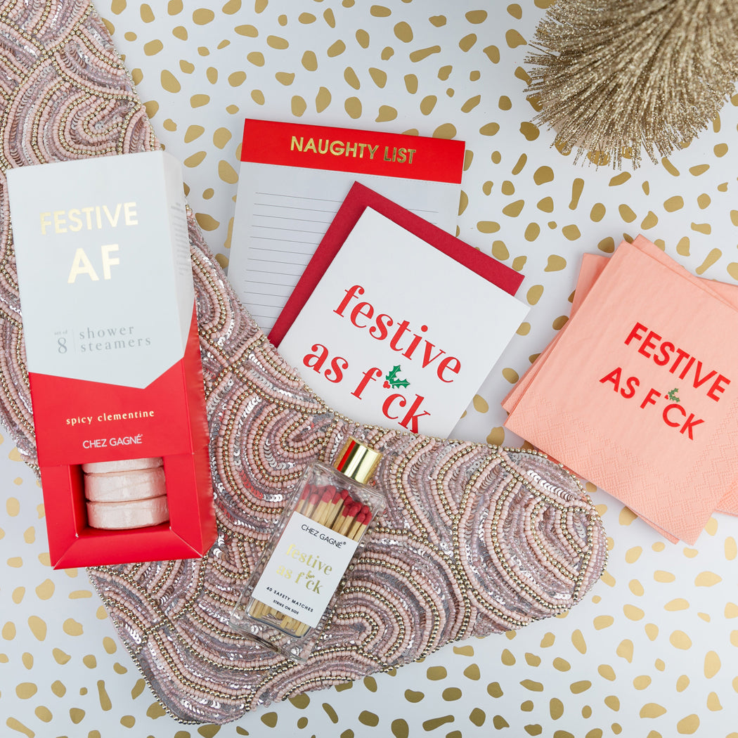 Naughty List - Lined Notepad