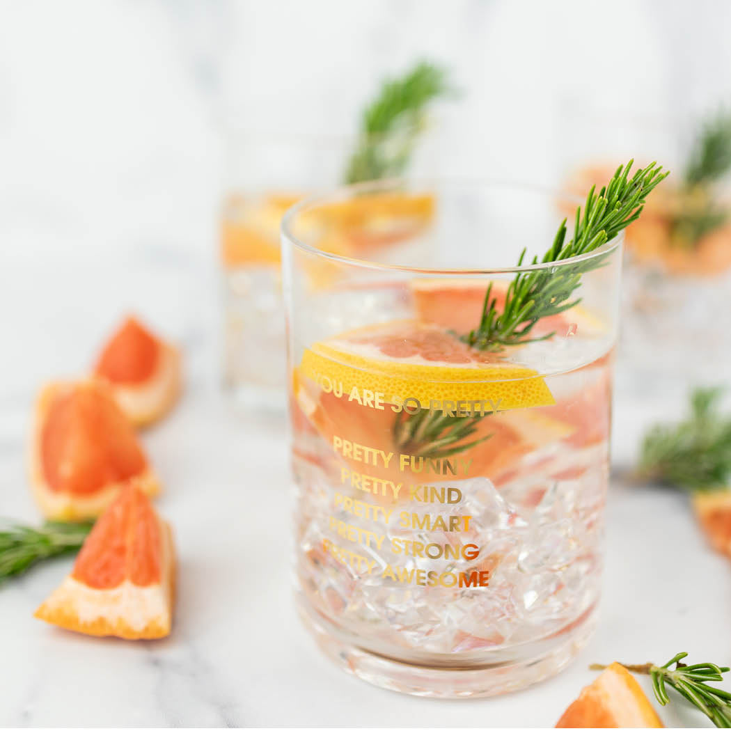 You Are So Pretty - Rocks Glass