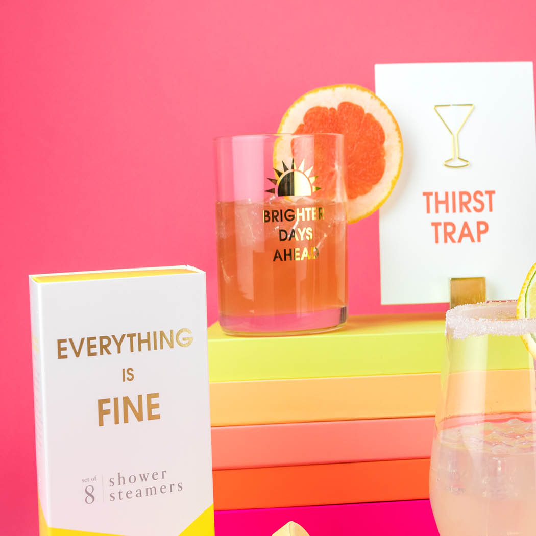 Brighter Days Ahead - Rocks Glass